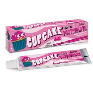 Cupcake Lovers Frosting Flavored Toothpaste 2.5 Oz Dessert Novelty Gag 