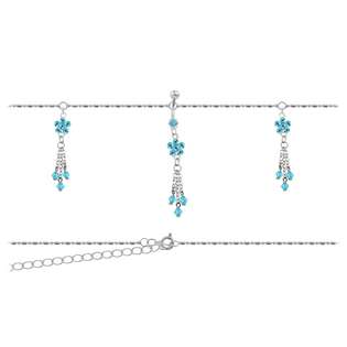   Flower Navel Body Jewelry Dangle Waist Chain 14 Gauge 