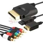 New 4in1 Audio Video Component Cord+HDMI Cable for PS3 PS