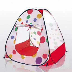 NWT Baby Family Polka Dot Teepee Pop up Play Tent House  