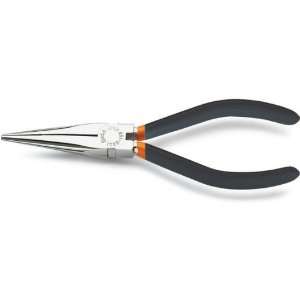 Beta 1009 160 Extra Long Needle Knurled Nose Pliers, Slip Proof Double 