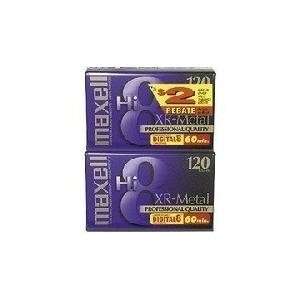 XR M Metal Particle Videocassette   2 Pack Musical 