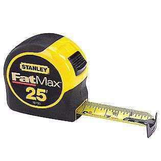 in. x 25 ft. Steel Measuring Tape  Stanley Tools Measuring 