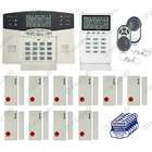   security wireless home office security system lcd burglar house alarm