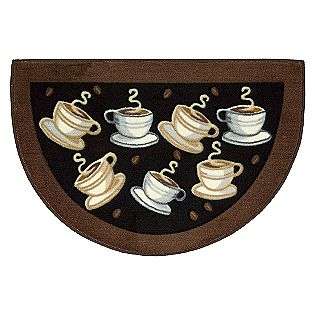 20 in. Slice Coffee Kitchen Rug  Whole Home For the Home Rugs Area 