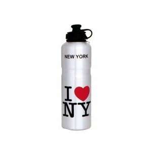  I Love NY Water Bottle with rubber cap Health & Personal 