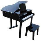 Schoenhut Toy Piano 379B 37 key Black Concert Grand with Bench