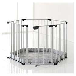Buy BabyDan Play Pen with Play Mat, Silver from our Playpens & Guards 