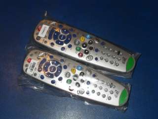 New Lot Of 2 Dish Network 5.4 IR Remote TV1 Green Key  