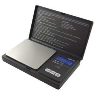 American Weigh Signature Series Black Digital Pocket Scale, 1000 by 0 