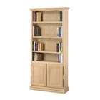 Wood Designs Americana 84 Oak Bookcase with Doors   Finish 