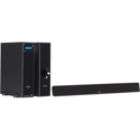   HDTV, 2.1 Channel Sound Bar System and Monster HD Performance Kit