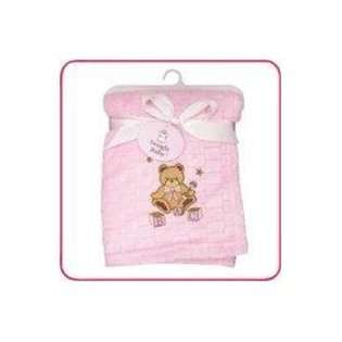   blanket pink molly p apparel 30000 embroidered blanket pink