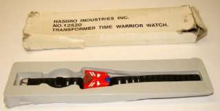 Time Warrior Watch MIB * 100% Complete Vintage 1985 G1 Transformers 