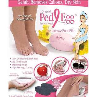 As Seen On TV Limited Edition Ped Egg Foot File   Pink 