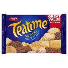 Crawfords Teatime Assortment Biscuits 275G   Groceries   Tesco 