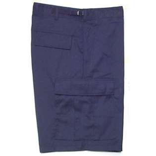Outdoor Shopping Navy Blue 6 Pocket Cargo BDU Shorts Cotton/Polyester 