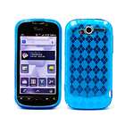 Luxmo Pink Flexi Skin Cover Diamond Grid for HTC My touch 4G