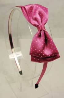 Wholesale Double Silk Bow Hair Accessories/Hea​dbands  