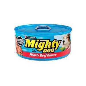  Mighty Dog Hearty Beef Dinner Canned Dog Food 24/5.5 oz 
