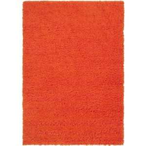   Galaxy Shag GAL 4345 Orange 7 10 x 10 6 Area Rug