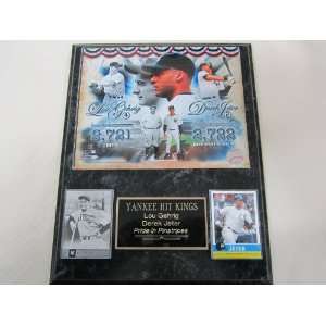  New York Yankees Lou Gehrig Derek Jeter 2 Card Collector 