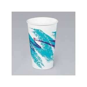  8Oz Jazz Ppr Hot Cup Polycoat Blu 20/50