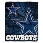 Northwest Dallas Cowboys Roll Out Raschel Throw Blanket