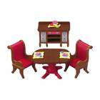 Fisher Price N7299 Loving Family Dining Room Decor Dollhouse Furniture