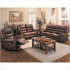 Wildon Home Trenton Dual Reclining Faux Leather Sofa and Loveseat Set 