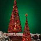 DecoFlair Metal Classic Red Holiday Tree 20