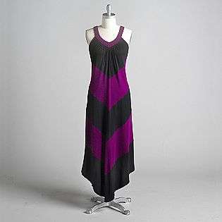 Color Block Maxi Dress  Uniform JPR Clothing Womens Dresses 