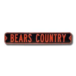  BEARS COUNTRY Street Sign
