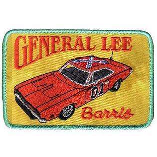 General Lee Patch  Fuzzy Dude For the Home Crafts Craft Supplies 