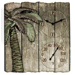 Talking Indoor Outdoor Thermometer Clock  