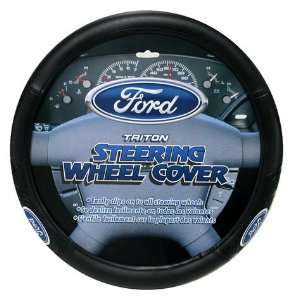   006445 Ford Mustang Ford Oval Logo Steering Wheel Cover Automotive