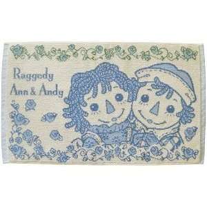 Raggedy Ann & Andy Mat/Rug from Japan   Faces Blue 