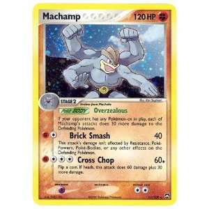  Pokemon EX Power Keepers #11 Machamp Holofoil Card [Toy 