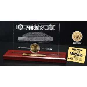  Mariners Safeco Field 24KT Gold Coin Etched Acrylic 