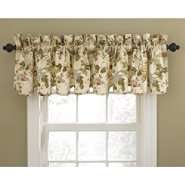 Waverly Napoli Double Scallop Cameo Window Valance 