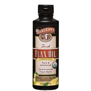  Barleans Flaxseed Oil, Lemonade
