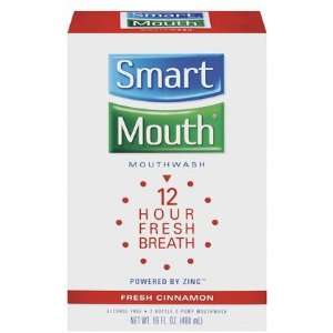 Smart Mouth Mouthwash Fresh Cinnamon 16, oz, 2 ct (Quantity of 3)