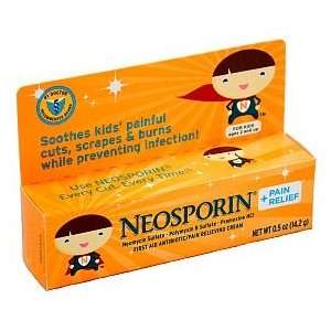  Neosporin + Pain Relief Cream for Kids   tube (box of6 
