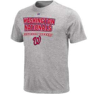   Washington Nationals Youth Opponent T Shirt   Ash