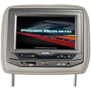  Acoustik Hdvd 73Bg 7 Universal Headrest Widescreen Video Monitor 