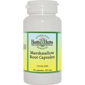   Health & Herbs Remedies Marshmallow Root Capsules, 90 Count Bottle