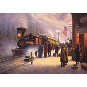  Jack Terry   When the Denver Rode the Rails Canvas Giclee 