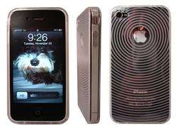 iPhone 4 4G Carbon Fiber Skin Sticker Protector Black  