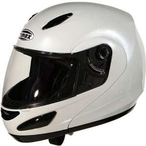  GMax GM44 Pearl White Platinum Series Helmet   Size  XL 