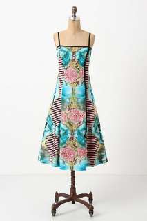 Botanical Patchwork Dress   Anthropologie